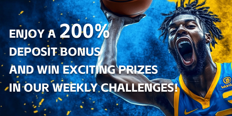 Enjoy a 200% Deposit Bonus and win exciting prizes in our weekly challenges!